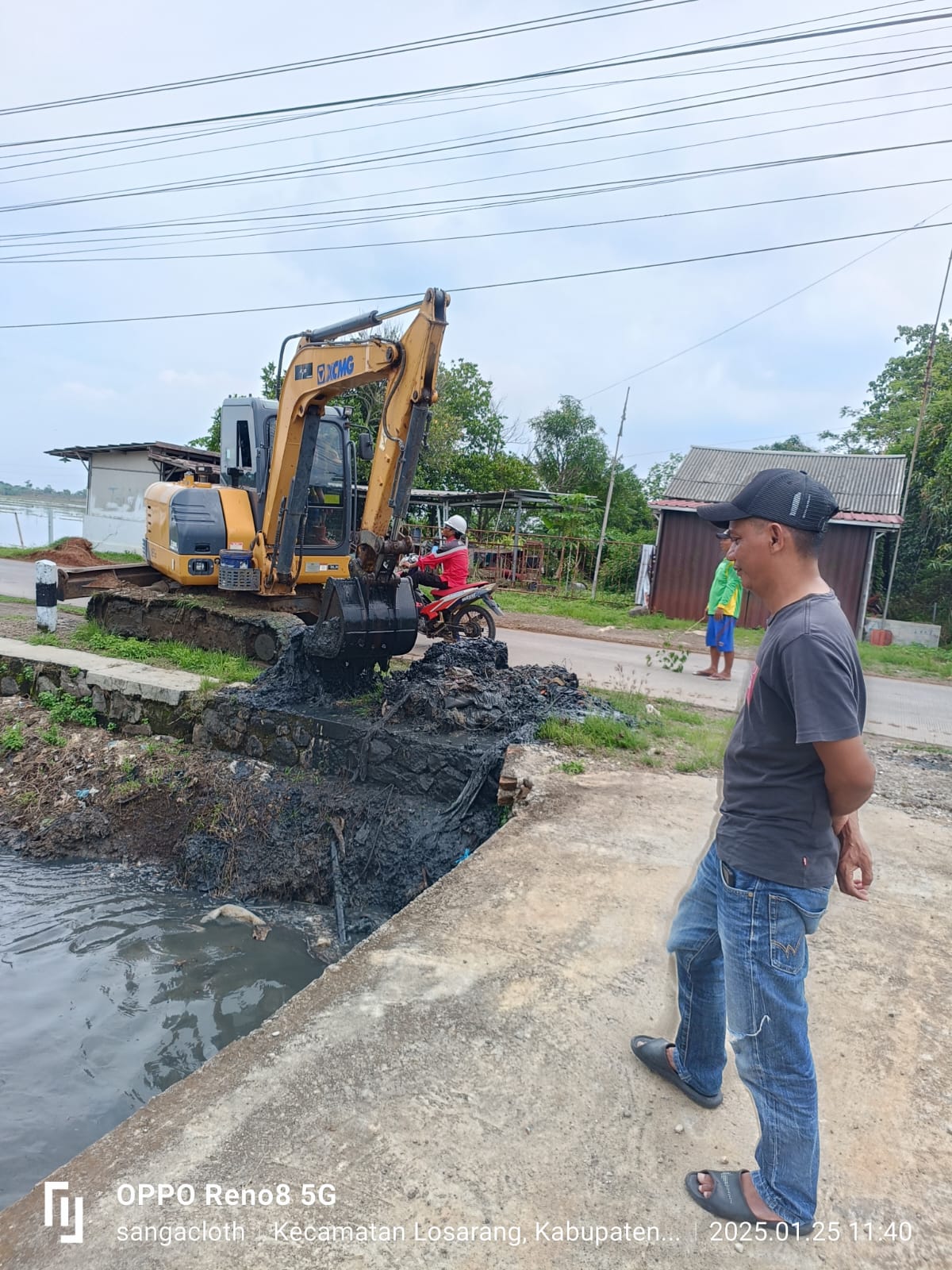 Kuwu Pegagan Losarang Antisipasi Banjir Dengan Normalisasi Saluran Air